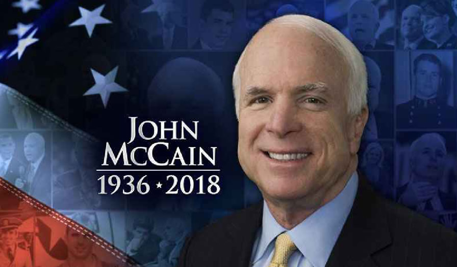 Fallece el senador John McCain a los 81 años de edad